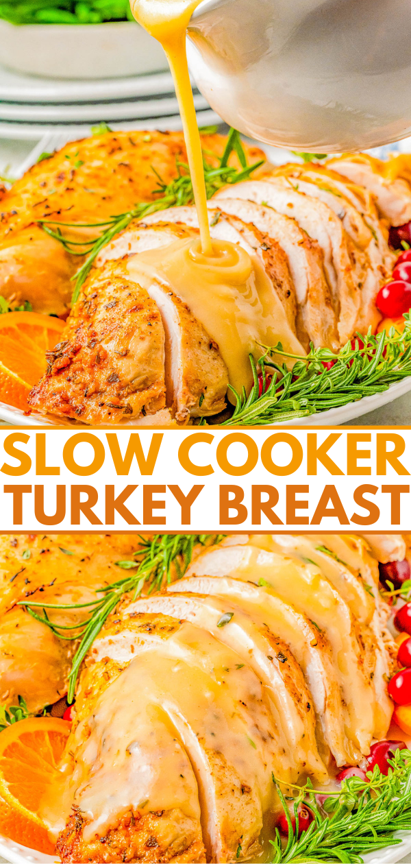 Easy Slow Cooker Bone In Turkey Breast - 67