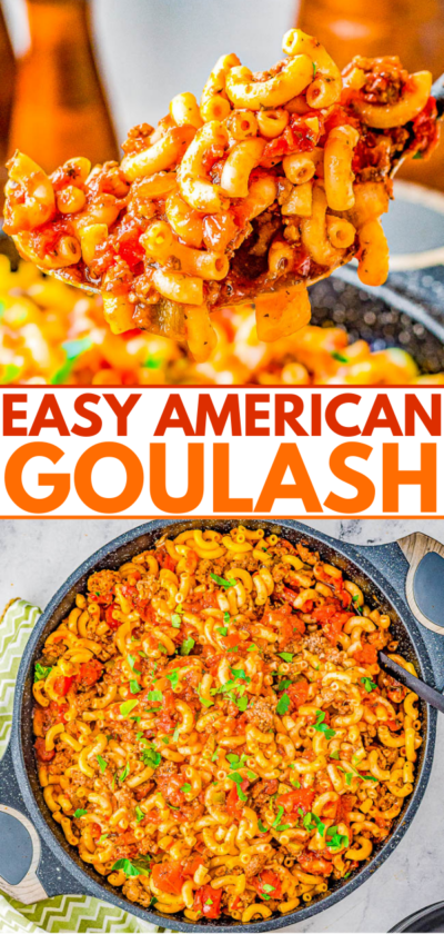 American Goulash (30-Minute Recipe) - Averie Cooks