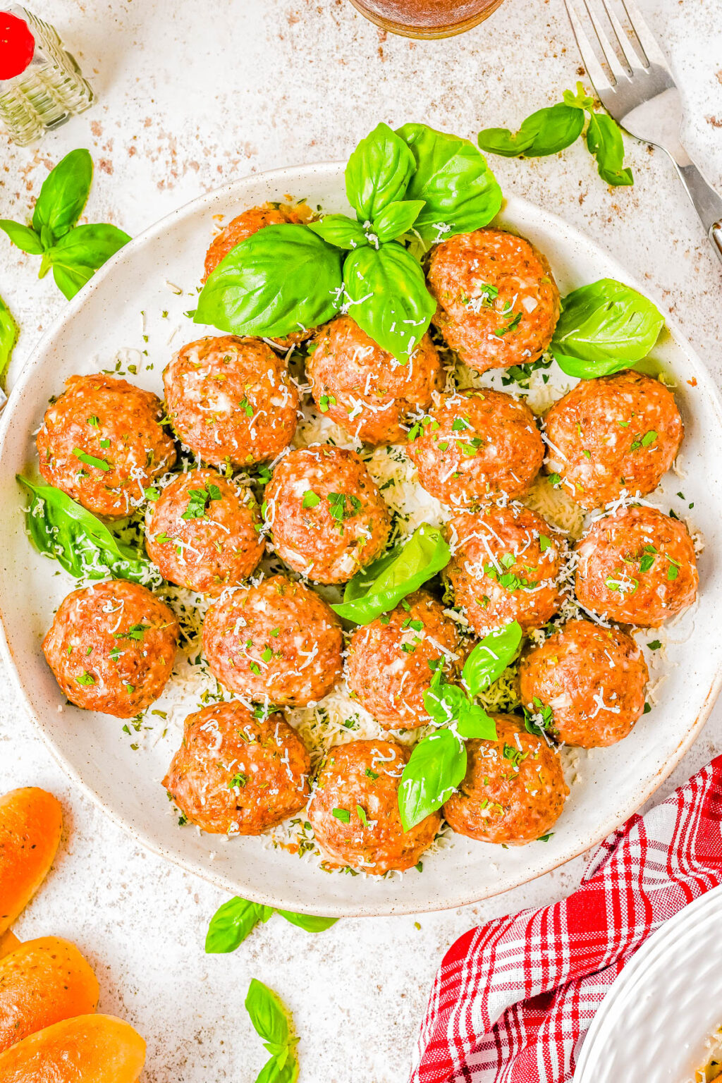 30 Minute Baked Italian Meatballs Averie Cooks