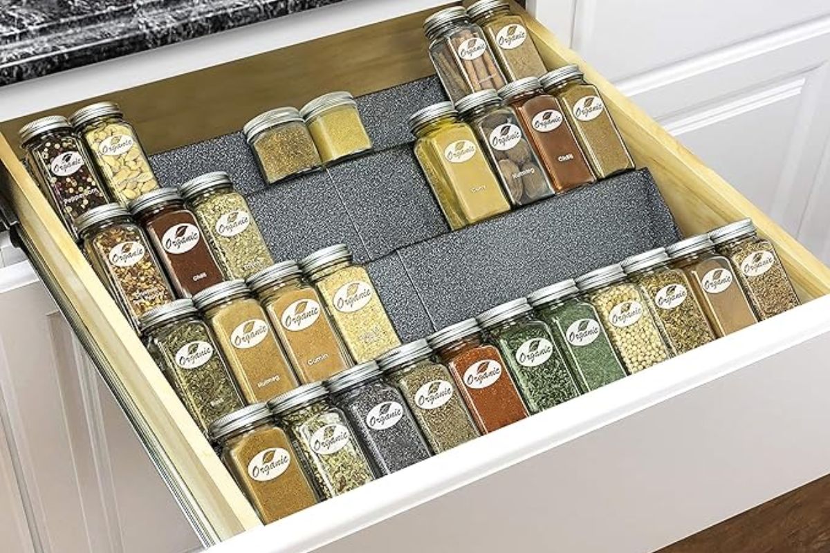LYNK Professional Expandable Organizer For Spice Jars
