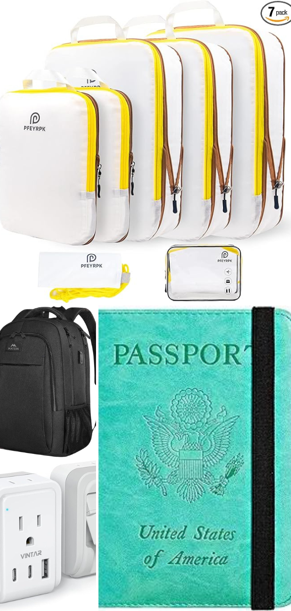 My Top 10 Best and Favorite Travel Essentials - ✈️🌎🧳 If you love to travel, or have an upcoming trip planned and are wondering what to bring and how to get organized, these are my FAVORITE items and products that I never leave the house without! All are very practical suggestions and items to make life on the road easier, simpler, more organized, and have more FUN traveling!
