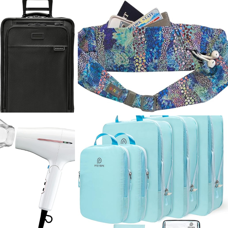 My Top 10 Best and Favorite Travel Essentials - ✈️🌎🧳 If you love to travel, or have an upcoming trip planned and are wondering what to bring and how to get organized, these are my FAVORITE items and products that I never leave the house without! All are very practical suggestions and items to make life on the road easier, simpler, more organized, and have more FUN traveling!