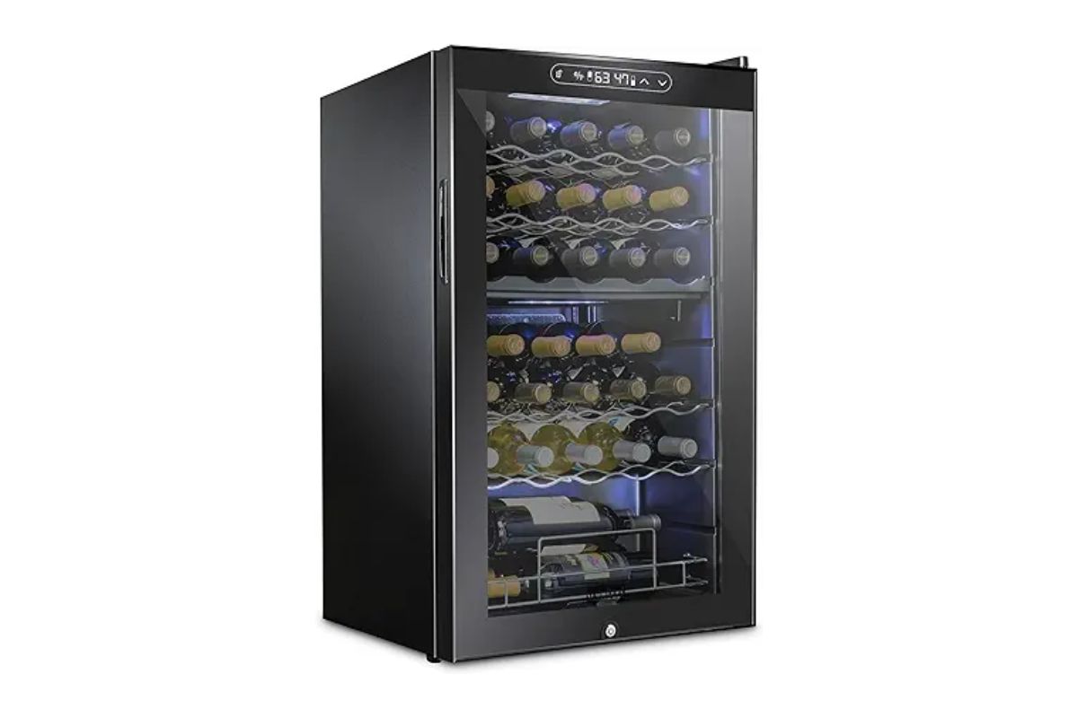 Schmecke 33-Bottle Dual Zone Wine Fridge 