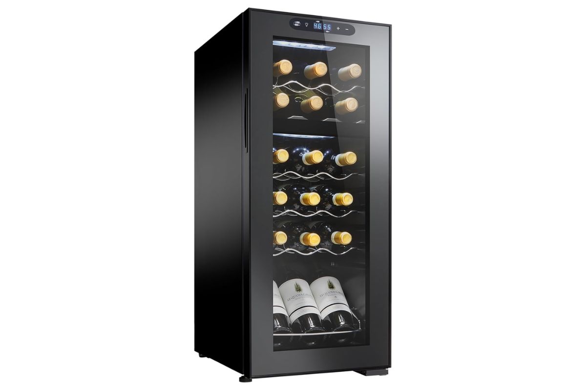 Wine Enthusiast 18-Bottle Dual Zone MAX Wine Cooler