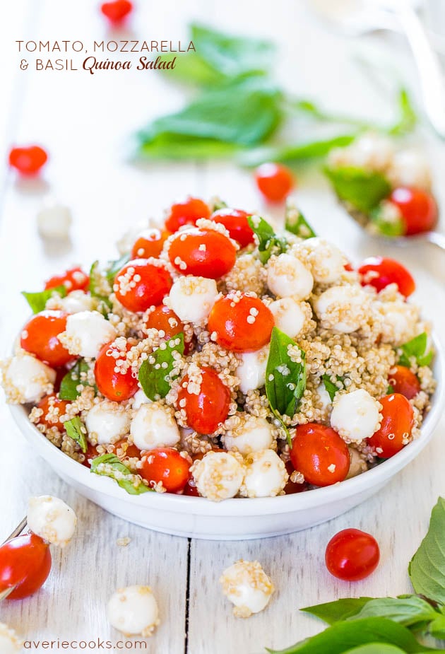 Tortellini Caprese Pasta Salad - 34