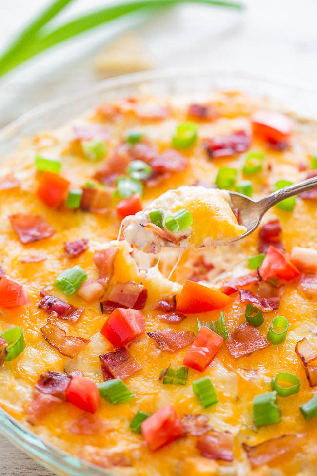 Loaded Baked BLT Dip